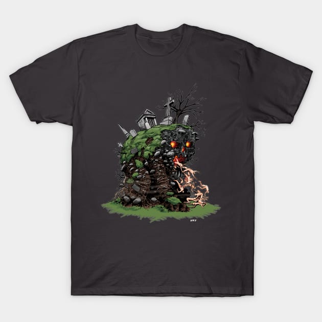 Monstrous Cemetery T-Shirt by D.W. Frydendall